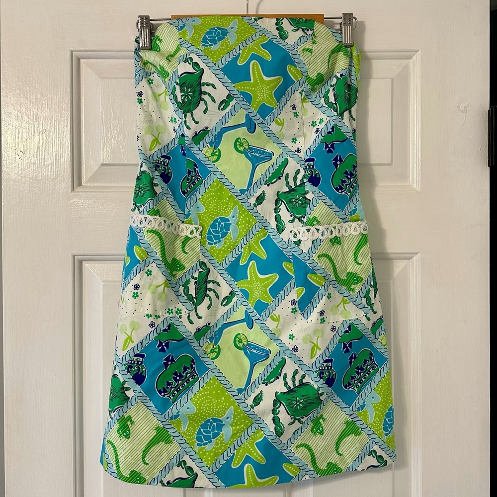 Lilly Pulitzer Strapless Dress